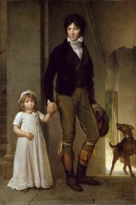 Jean-Baptiste Isabey 1767-1855 a jeho dcera Alexandrine, 1795. od Francois Pascal Simon Gerard