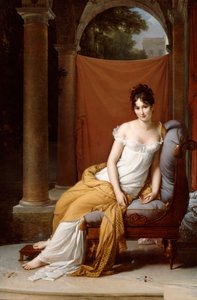 Portrét Juliette Recamier, 1805.