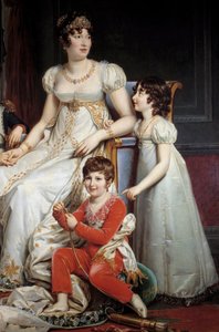 Portrét Marie-Annonciade známé jako Caroline Bonaparte od Francois Pascal Simon Gerard