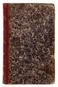 Genie du Christianisme, 1802 (kůže a mramorovaný papír) od Francois Rene Vicomte de Chateaubriand