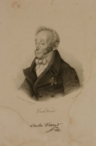 Antoine Charles Horace Vernet, známý jako Carle Vernet (1758-1836) od Francois Seraphin Delpech