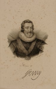 Francouzský král Jindřich IV (1553-1610) od Francois Seraphin Delpech