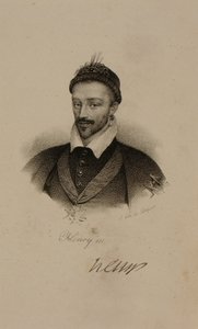 Francouzský král Jindřich III (1551-89) od Francois Seraphin Delpech