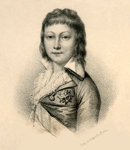 Ludvík XVII, 1785-1795, c1830. od Francois Seraphin Delpech