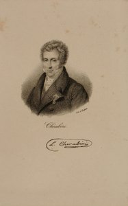 Luigi Cherubini (1760-1842) od Francois Seraphin Delpech