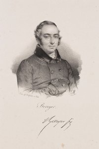 Portrét politika Pierra-Antoina Berryera