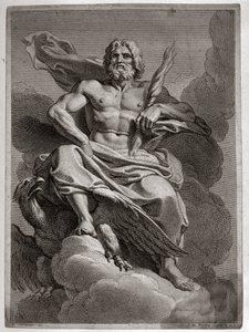 Jupiter (Zeus), od Francoise Verdiera (1651 - 1730)