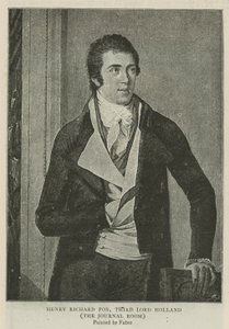 Henry Richard Fox, třetí lord Holland od Francois Xavier Fabre