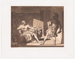 Marius v Minturnae, ca. 1796-1800. od Francois Xavier Fabre