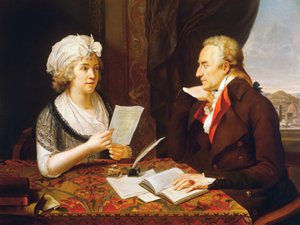 Portrét Vittoria Alfieriho (Asti od Francois Xavier Fabre