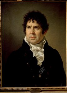 Portrét rytce Giovanni Antonia Santarelliho od Francois Xavier Fabre