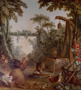 Hospodářský dvůr od François Boucher