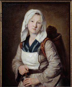 Obchodník s bylinkovým čajem Obraz Francoise Duparc (1705-1778) 18. století Sun. 0,73x0,58 m Marseille, Muzeum výtvarných umění