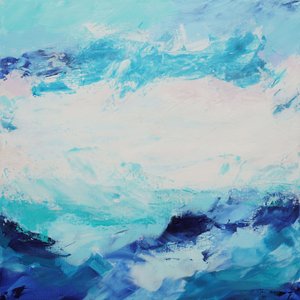 Dynamický oceánský blues od Françoise Wattré