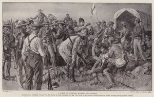 Záblesk slunce mezi bouřemi (litho)