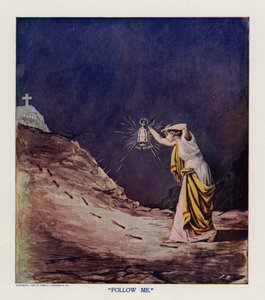 "Follow Me" (barevná litografie) od Frank Beard