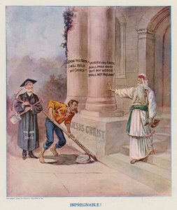 Nedobytný! (barevná litografie)