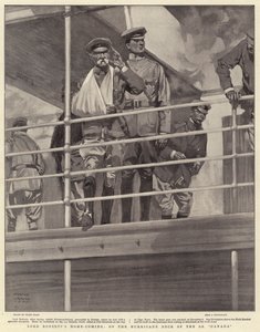 Návrat lorda Robertse domů na palubě hurikánu SS Canada