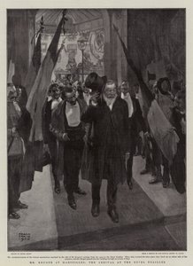 Pan Kruger v Marseille, příjezd do hotelu Noailles od Frank Craig