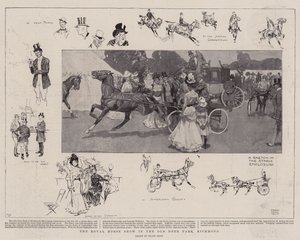 Royal Horse Show v Old Deer Park, Richmond od Frank Craig