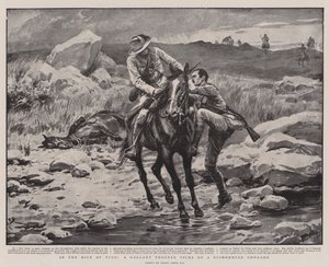 V Nick of Time Galant Trooper vyzvedne Dismounted Comrade
