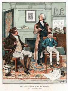 frenologie, 1820 1886 od Frank Dadd