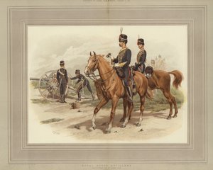 Královské koňské dělostřelectvo od Frank Dadd
