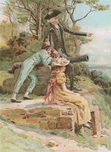 Staré bitevní pole (chromolitho) od Frank Dadd