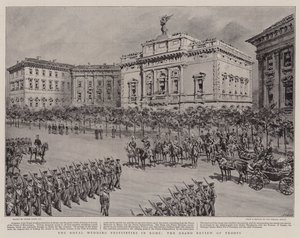 Královské svatební slavnosti v Římě, Velký přehled vojsk