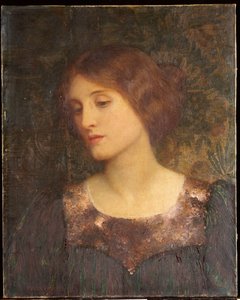 Rozjímání, 1897 od Frank Dicksee