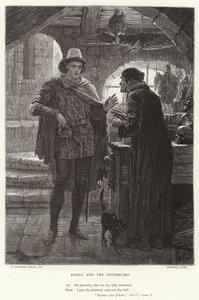 Romeo a lékárník, Romeo a Julie, V. dějství, I. scéna
