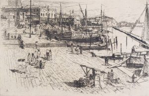Riva degli Schiavone, č. 1 od Frank Duveneck