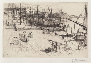 Riva degli Schiavoni, č. 1 od Frank Duveneck