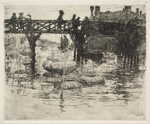 San Pietro in Castello, Benátky od Frank Duveneck