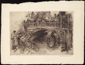 Benátský most od Frank Duveneck