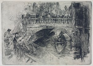 Benátský most od Frank Duveneck