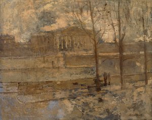 Chambre des Deputes v mlze od Frank Edwin Scott
