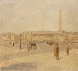 Place de la Concorde č. III, n.d. od Frank Edwin Scott