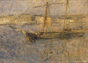 Lodě na kotvách, Cherbourg č. I od Frank Edwin Scott