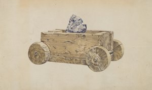 Hornický vozík, c. 1937. od Frank Eiseman