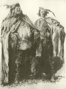 Sir John Falstaff a pistole (hlubotisk)