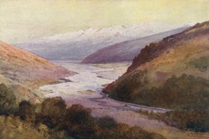 Nový Zéland: (barevná litografie) od Frank H Wright