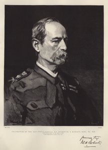 Celebrity dne, generálporučík Sir Frederick S Roberts, Baronet, VC, GCB od Frank Holl