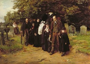 Jsem Vzkříšení a život, aneb Vesnický pohřeb od Frank Holl