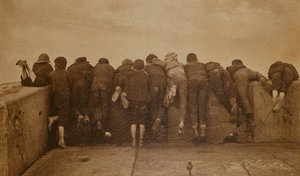 Vzrušení, cca 1889 (sépiová fotografie)
