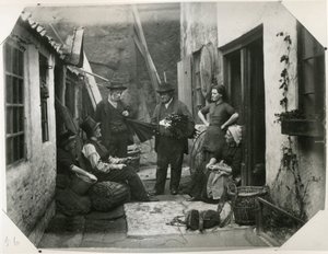 Whitby Fisher Folk, kolem roku 1885 (tisk alba)