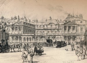 Palais-Royal, 1915 od Frank Milton Armington