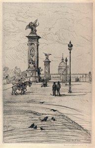 Pont Alexandre III, 1915 od Frank Milton Armington