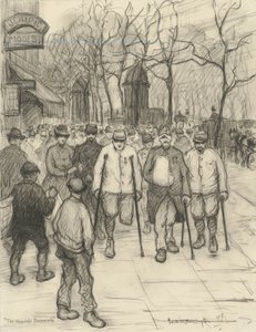 Promenáda zraněných, 1917
