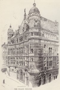 Palace Theatre, Londýn (litho) od Frank Murray
